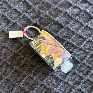 Vera Bradley Multicolor Leaf Hand Sanitizer Holder